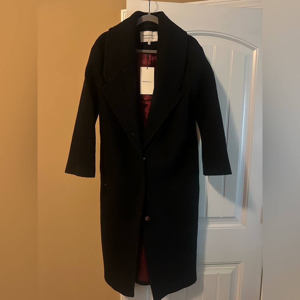 Marcella Elizabeth Long Coat - Picture 2 of 4